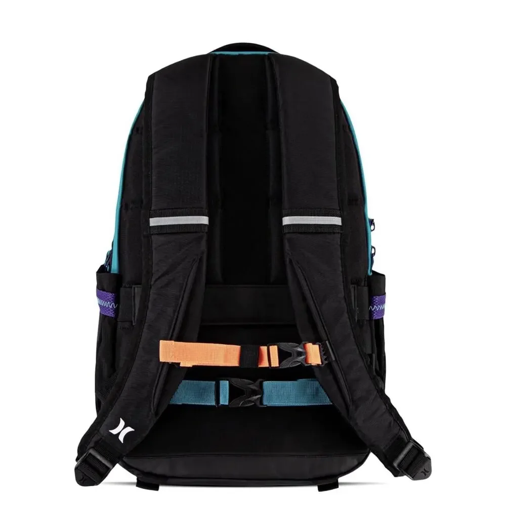 Hurley Joshua Black Multi Commuter Travel Backpack
